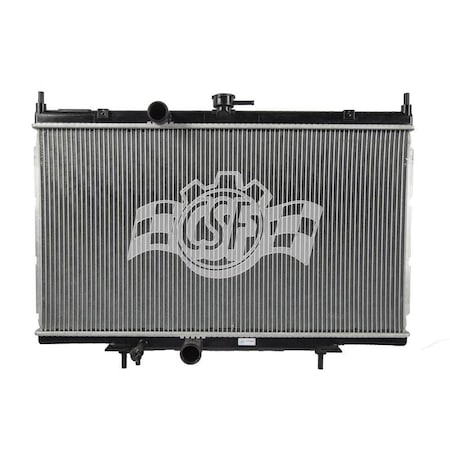 Csf 3346 1 Row Plastic Tank Aluminum Core Radiator 3346